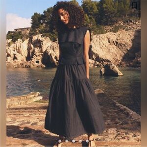 Doen Sebastian Skirt in Night Sky, sz M